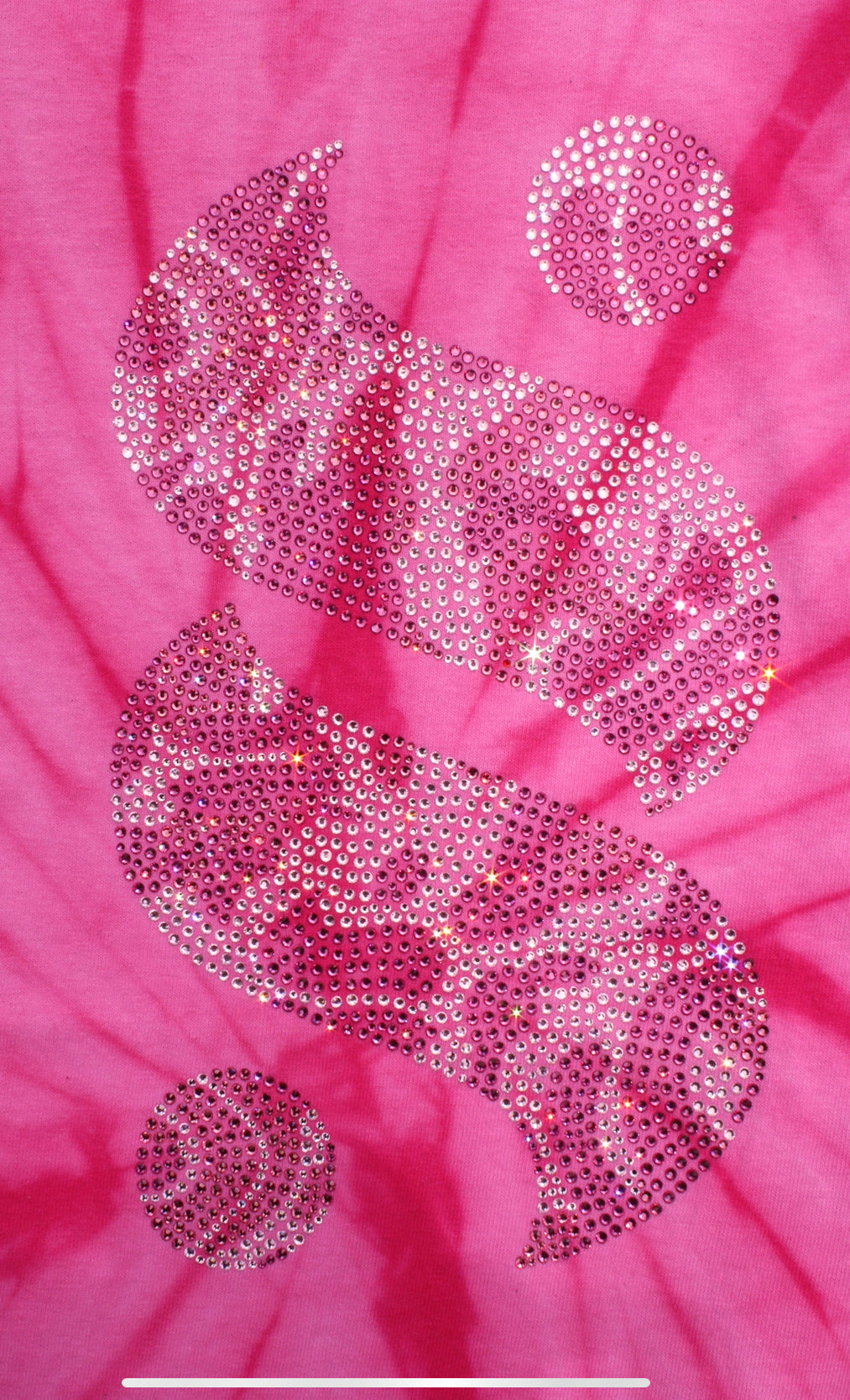 Tie Dye Crystals Tee