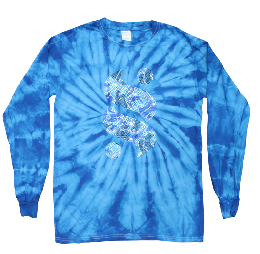 Tie Dye Crystals Tee